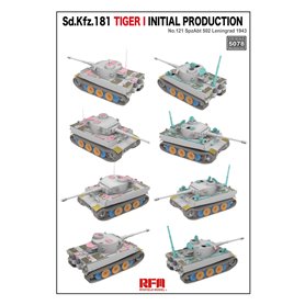 RFM 1:35 Pz.Kpfw.VI Tiger I - IINITAL PRODUCTION - NO.121 SpzAbt 502 Leningrad 1943