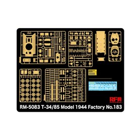 RFM 1:35 T-34/85 Model 1944 - FACTORY NO.183