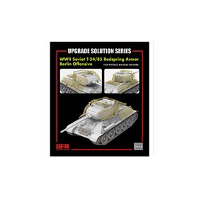 RFM 1:35 UPGRADE SOLUTION do T-34/85 - BEDSPRING ARMOR BERLIN OFFENSIVE