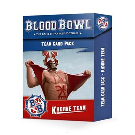 Blood Bowl KHORNE TEAM: TEAM CARD PACK