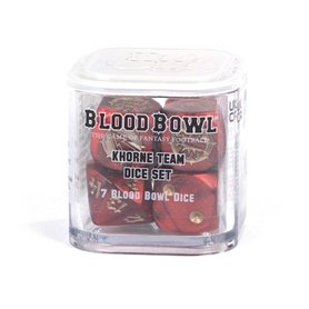 Blood Bowl Khorne Team Dice