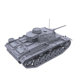 Das Werk DW16002 Panzer III Ausf.J 3 in 1