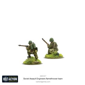 Soviet Assault Engineers flamethrower team 