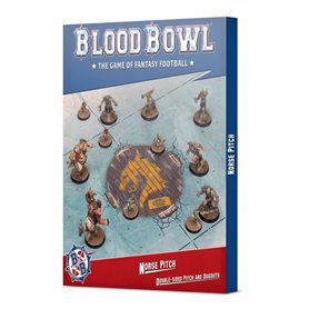Blood Bowl Norse Pitch & Dugouts