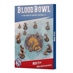 Blood Bowl NORSE PITCH: DOUBLE-SIDED PITCH AND DUGOUTS