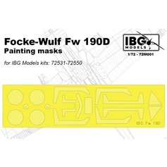 IBG 72M001 Focke-Wulf Fw 190D Painting Masks