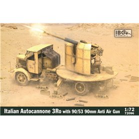 IBG 72096 Italian Autocannone 3Ro with 90/53 90mm Anti Air Gun