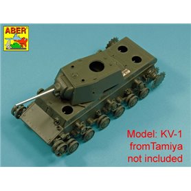 ABER 1:35 Metalowa lufa 76.2mm ZiS-5 do KW-1