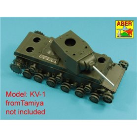 ABER 1:35 Metalowa lufa 76.2mm ZiS-5 do KW-1