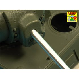 ABER 1:35 Metalowa lufa 76.2mm ZiS-5 do KW-1