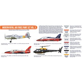 Hataka CS070 ORANGE-LINE Zestaw farb MODERN ROYAL AIR FORCE cz.3