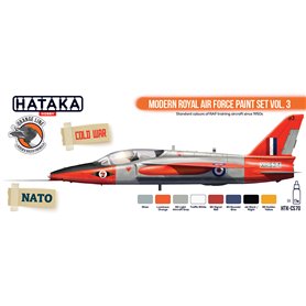 Hataka CS070 ORANGE-LINE Zestaw farb MODERN ROYAL AIR FORCE cz.3