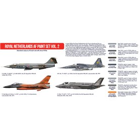 Hataka AS082 RED-LINE Zestaw farb ROYAL NETHERLADA AF cz.2