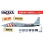 Hataka AS043 RED-LINE Zestaw farb ULTIMATE USAF F-15