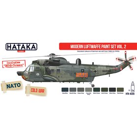 Hataka AS055 RED-LINE Paints set MODERN LUFTWAFFE pt.2 
