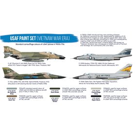 Hataka BS009 BLUE-LINE Paints set USAF VIETNAM WAR 