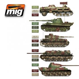 Ammo of MIG Enamel Wash BROWN WASH FOR GERMAN DARK YELLOW