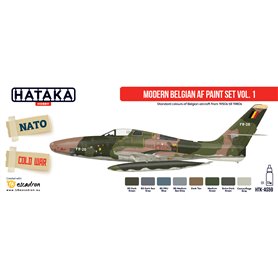 Hataka AS059 RED-LINE Zestaw farb MODERN BELGIAN AF cz.1