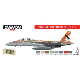Hataka AS062 RED-LINE Zestaw farb MODERN ISRAELI AIR FORCE
