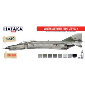 Hataka AS066 RED-LINE Zestaw farb MODERN LUFTWAFFE cz.4