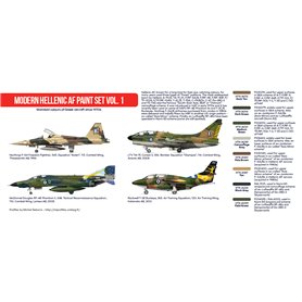 Hataka AS068 RED-LINE Zestaw farb MODERN HELLENIC AF cz.1