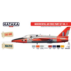 Hataka AS070 RED-LINE Zestaw farb MODERN ROYAL AIR FORCE cz.3