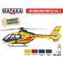 Hataka AS079 RED-LINE Zestaw farb AIR AMBULANCE cz.2