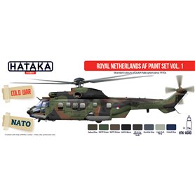 Hataka AS080 RED-LINE Zestaw farb ROYAL NETHERLANDS AF cz.1