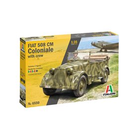 Italeri 1:35 Fiat 508 CM Coloniale W/CREW