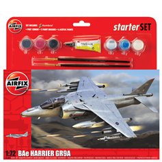 Airfix 1:72 BAE Harrier GR.9A - STARTER SET - w/paints 