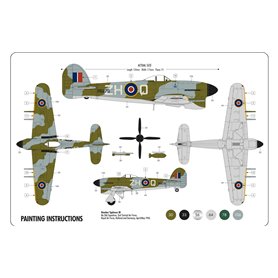 AIRFIX 1:72 Gift Set Hawker Typhoon Mk.Ib
