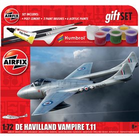 AIRFIX 1:72 Gift Set de Havilland Vampire T.11