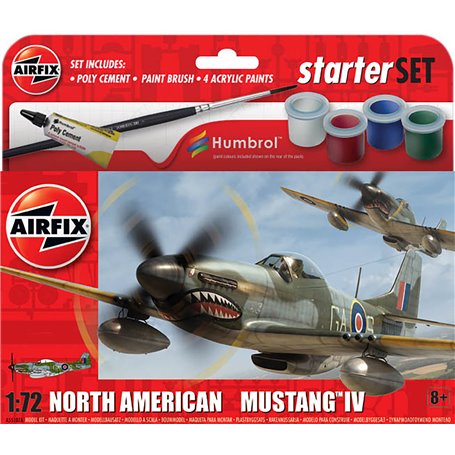 AIRFIX 1:72 Gift Set North American Mustang Mk.IV