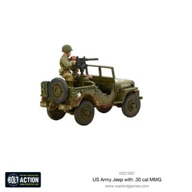 Bolt Action US Army Jeep with 30 Cal MMG 