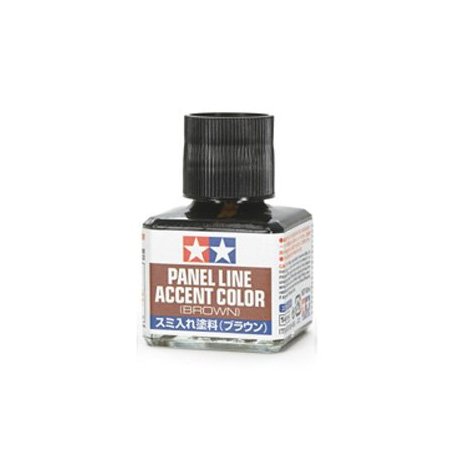 TAMIYA Panel Line Accent Color Brown 40ml - Wash olejny