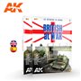 AK Interactive 130001 Książka BRITISH VEHICLES VOL.1 - EN/ES