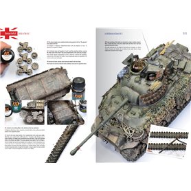 AK Interactive 130001 Książka BRITISH VEHICLES VOL.1 - EN/ES