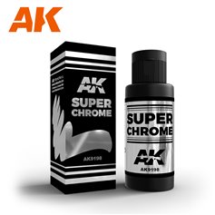AK Interactive 9198 SUPER CHROME - 60ml