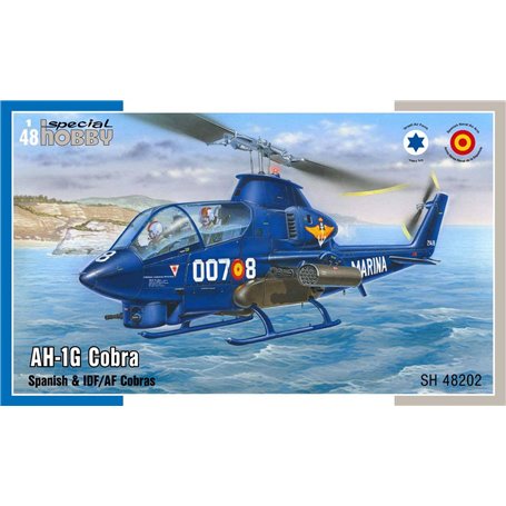 Special Hobby 48202 AH-1G Cobra Spanish & IDF/AF Cobras