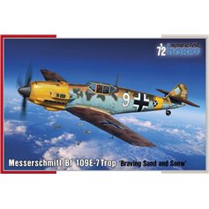 Special Hobby 1:72 Messerschmitt Bf-109 E-7 Trop - BRAVING SAND AND SNOW