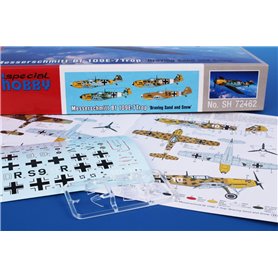 Special Hobby 72462 Messerschmitt Bf 109E-7 Trop "Braving Sand and Snow"