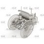 Icm 24042 Benz Patent-Motorwagen 1886 (EASY version = plastic wheel-spokes)