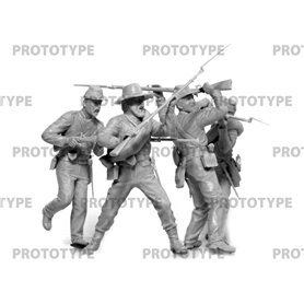 Icm 35024 American Civil War Confederate Infantry. Set #2