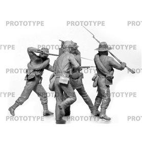 Icm 35024 American Civil War Confederate Infantry. Set #2