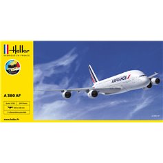 Heller 1:125 A380 AIR FRANCE - STARTER SET - w/paints 