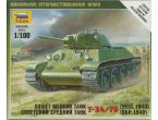 Zvezda 1:100 T-34/76 Model 1940 - SOVIET MEDIUM TANK
