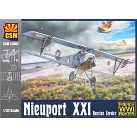 Copper State Models 32003 Nieuport XXI Russian Service French WWI Fighter