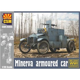 Copper State Models 35004 Minerva Armoured Car Belgian WWI Armour