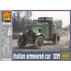 Copper State Models 1:35 1ZM - ITALIAN ARMOURED CAR - ITALIAN WWI ARMOUR