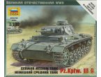 Zvezda 1:100 Pz.Kpfw.III Ausf.G - GERMAN MEDIUM TANK 